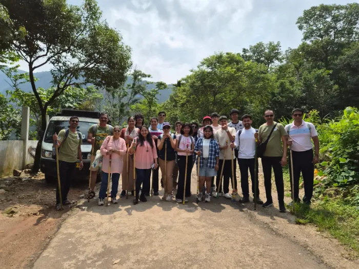 Ayan Vacations travellers — Cherrapunji, Double Decker Living Root Bridge Trek, Group Tour