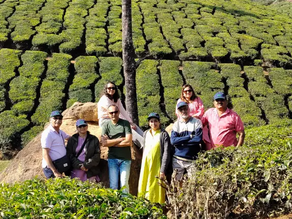 Ayan Vacations travellers — Kerala & Kanyakumari, Group Tour, January 2026