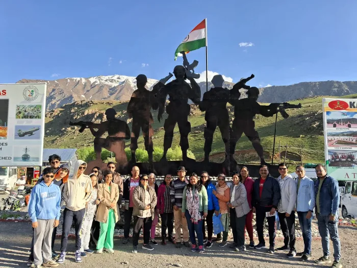 Ayan Vacations travellers — Ladakh, Group Tour, June 2024