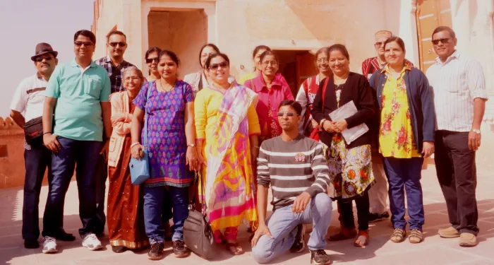 Ayan Vacations travellers — Rajasthan, Group Tour