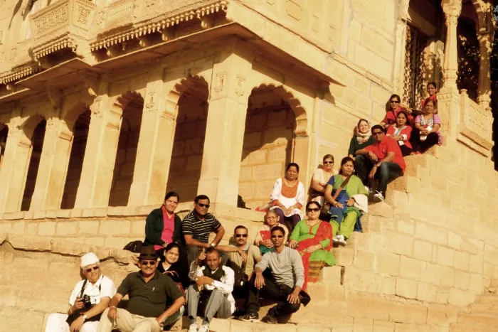 Ayan Vacations travellers — Rajasthan, Group Tour, March 2014